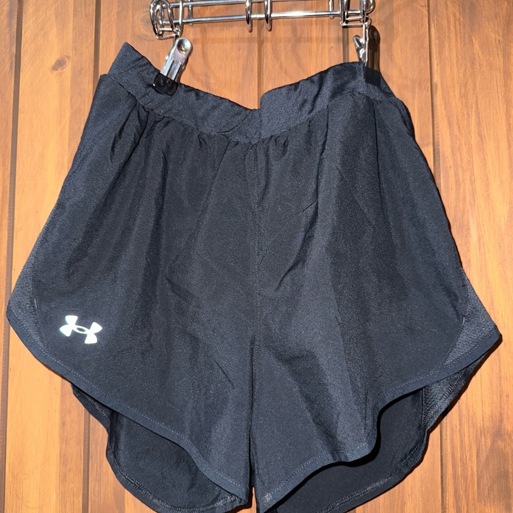 Under Armour Black Athletic Shorts for Performance